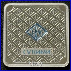 20 Gram. 999 Fine Silver Geiger Edelmetalle Square Bar Germany Silver Loose