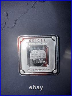 20 Gram Geiger Edelmetalle. 999 Fine Silver Bar Security Line Square Series