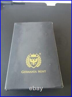 20 x 1 Oz Germania Mint 999.9 Fine Solid Silver Bullion Bars Full Box Inc. SD