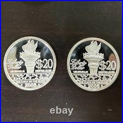 20 x 2005? NORFED 1 oz. 999 FINE SILVER FROSTY PROOF LIKE $20 BU