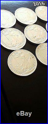 25 Britannia 2016 Pure. 999 Solid Silver 1 0z. Best Buy On The Market. Uk