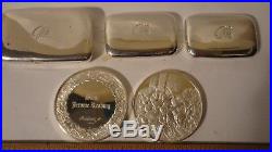 25 Ozt, 710 Grams, Solid Sterling Silver Bars And Rounds, Look, Very Fine, Silver
