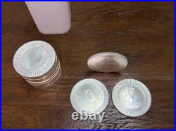 25 X 1 oz Australian Kangaroo 2020 Silver Coin 9999 Solid Silver Bullion