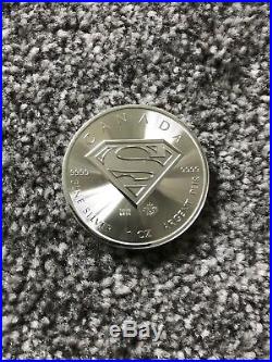 25 X 1oz Pure Solid Silver. 999 Superman Coins 2016
