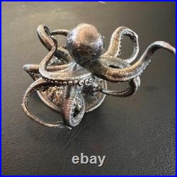 2.9oz GOLD SPARTAN CUSTOM KRAKEN FIGURE. 999 SOLID SILVER NUMBER 1