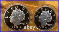 2 Each 2004 NORFED $20 1 oz 999 FINE SILVER Round FROSTY PROOF-LIKE BU #26 2 Each 2004 NORFED $20 1 oz 999 FINE SILVER Round FROSTY PROOF-LIKE BU #26