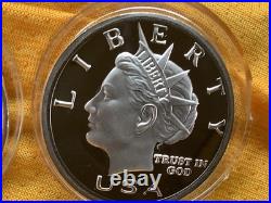 2 Each 2004 NORFED $20 1 oz 999 FINE SILVER Round FROSTY PROOF-LIKE BU #26 2 Each 2004 NORFED $20 1 oz 999 FINE SILVER Round FROSTY PROOF-LIKE BU #26