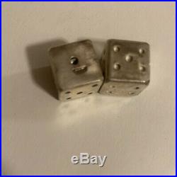 2 OZ. 999 Silver Dice Bullion America Guys Night Cleans Up Perfect