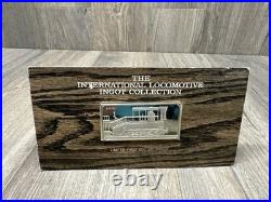 2 Oz. 925 Solid Sterling Silver International Locomotive Coll. Bar FRANKLIN MINT 2 Oz. 925 Solid Sterling Silver International Locomotive Coll. Bar FRANKLIN MINT
