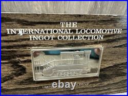 2 Oz. 925 Solid Sterling Silver International Locomotive Coll. Bar FRANKLIN MINT 2 Oz. 925 Solid Sterling Silver International Locomotive Coll. Bar FRANKLIN MINT