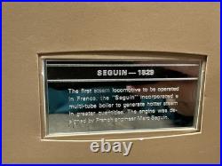 2 Oz. 925 Solid Sterling Silver International Locomotive Coll. Bar FRANKLIN MINT