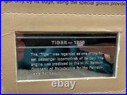 2 Oz. 925 Solid Sterling Silver International Locomotive Coll. Bar FRANKLIN MINT