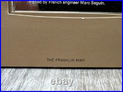 2 Oz. 925 Solid Sterling Silver International Locomotive Coll. Bar FRANKLIN MINT