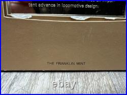 2 Oz. 925 Solid Sterling Silver International Locomotive Coll. Bar FRANKLIN MINT