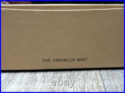 2 Oz. 925 Solid Sterling Silver International Locomotive Coll. Bar FRANKLIN MINT