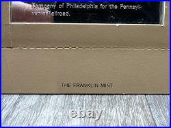 2 Oz. 925 Solid Sterling Silver International Locomotive Coll. Bar FRANKLIN MINT