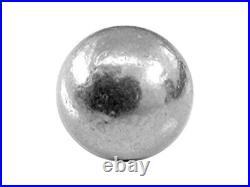 2 Pc X 999 Pure Silver Hindu Religious Solid Silver Ball Pendant 5.4 gm 9-10 mm