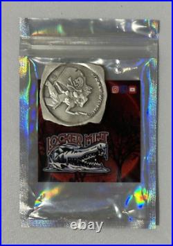 2 Troy Oz. 999 Silver Avery's Wench Locker Wenches Handpoured Pressed Square