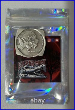 2 Troy Oz. 999 Silver Avery's Wench Locker Wenches Handpoured Pressed Square