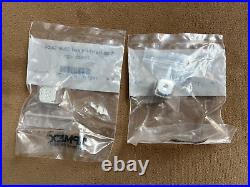 (2) Yeager's Poured Silver 1 Oz Peace Sign Symbol Cubes Sealed YPS