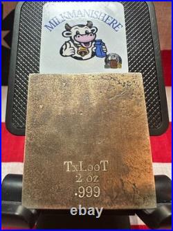 2 ozt Show Me Your Stack Silver. 999 CoA TxLoot