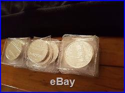 30 Ounces 2008-2011 Austrian Solid Fine Silver. 999 Philharmonic 1.5 Euro Coins