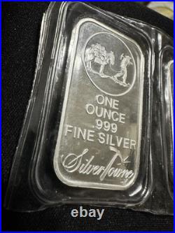 34 Oz 20 Grams SILVER + 1 Gram GOLD Bar Lot 34 Oz 20 Grams SILVER + 1 Gram GOLD Bar Lot