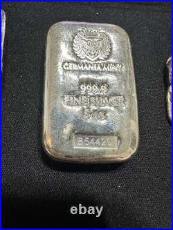 34 Oz 20 Grams SILVER + 1 Gram GOLD Bar Lot 34 Oz 20 Grams SILVER + 1 Gram GOLD Bar Lot