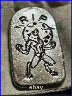 34 Oz 20 Grams SILVER + 1 Gram GOLD Bar Lot 34 Oz 20 Grams SILVER + 1 Gram GOLD Bar Lot