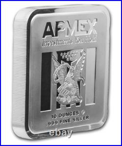 3 x 10 oz APMEX Geiger Edelmetalle Silver Bars Square Series Total 30 oz 3 x 10 oz APMEX Geiger Edelmetalle Silver Bars Square Series Total 30 oz