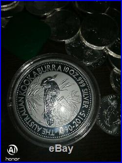 48 Ounces Of Solid Silver Coins 1 10kg Coins Eagles Kookaburra Joblot Wholesale