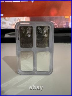 48x1g Wessex Mint Silver EAGLE Solid Silver Bullion Bars Limited Edition