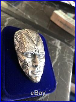 4.8 Ounce. 999fs Pure solid Silver vision Hand poured Ingot Bullion