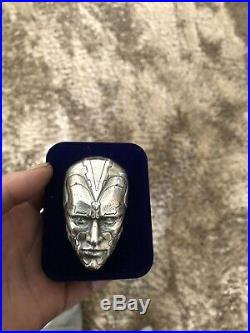 4.8 Ounce. 999fs Pure solid Silver vision Hand poured Ingot Bullion