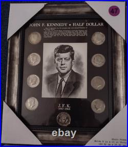 4-VINTAGE -HISTORICAL COIN SETS in NEW SOLID WOOD 8 X 10 FRAMES WithMUSEUM GLASS 4-VINTAGE -HISTORICAL COIN SETS in NEW SOLID WOOD 8 X 10 FRAMES WithMUSEUM GLASS