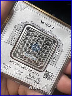 50 Gram Silver Geiger Square (In Capsule)