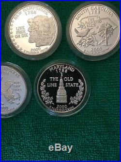 50 State Solid Silver 1oz Commemoratives Solid silver Coins Rounds