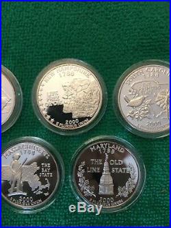 50 State Solid Silver 1oz Commemoratives Solid silver Coins Rounds
