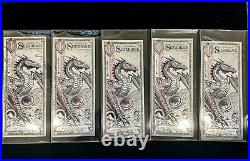 5X Silver Dragon Silverback Limited-Edition Note. 999 Fine Silver Foil BACKORDER 5X Silver Dragon Silverback Limited-Edition Note. 999 Fine Silver Foil BACKORDER