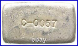 5 Oz Silver Bar Joes Coin Vintage Poured. 999 2731