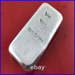 5 Troy Ounce Oz Fine Grade 999.5 Solid Silver Bullion Ingot Bar 155.50 grams