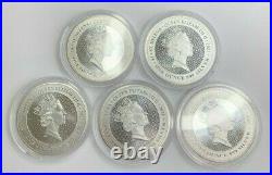 5 x 1oz Solid Silver 2021 New Victory Through Harmony Coins in Capsules
