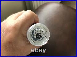 5 x 2012 Lunar Dragon Silver 50 Cent Coin 1/2 ounce 999 solid silver coin NEW