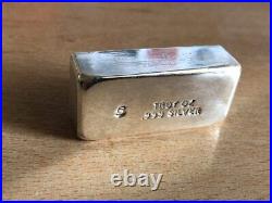 5oz Solid Silver Bar Investment 999 Fine Silver