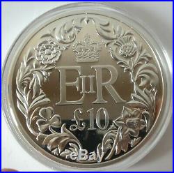5oz solid silver proof £10 coin Guernsey 2012 Ltd ed 290/ 450 box & COA 1233