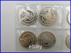 7 GSM Morgan Silver Dollars Round BUPL 1oz Troy. 999 Fine Solid Silver Coin