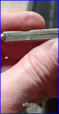 800 Coin Silver Antique Mesh Purse, Selling As Bullion, 221g