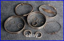 82.73 Grams Solid Sterling Silver Scrap Lot. 925 Salvage Jewelry Crafting Repair