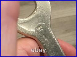 8.086 Troy oz. 999 Fine Solid Silver Wrench, Unique, Marked, Worth a Look, WOW