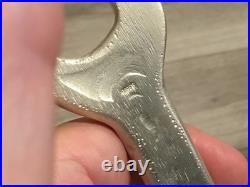 8.086 Troy oz. 999 Fine Solid Silver Wrench, Unique, Marked, Worth a Look, WOW